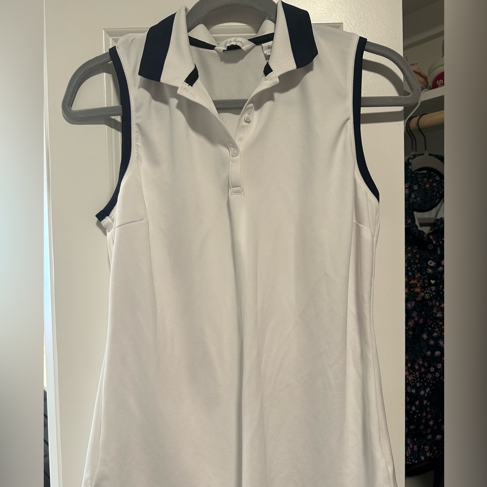 Lady Hagen sleeveless golf polo